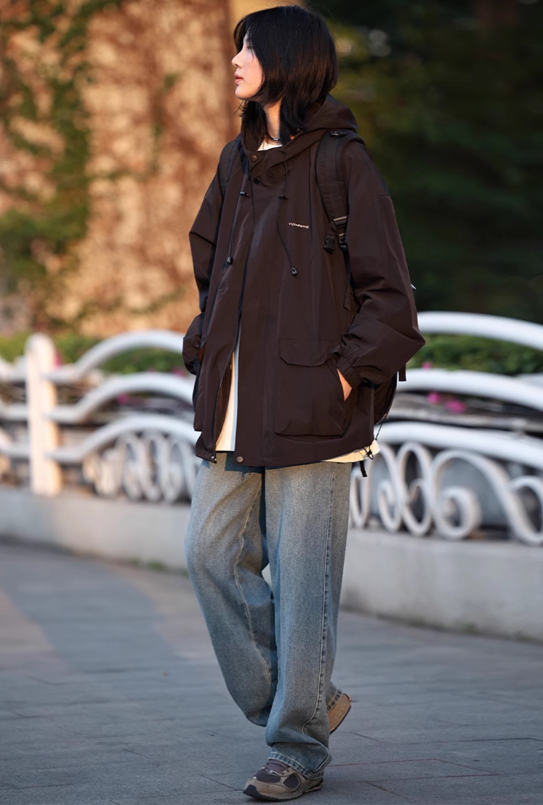 ストレートデニムパンツ M0880
