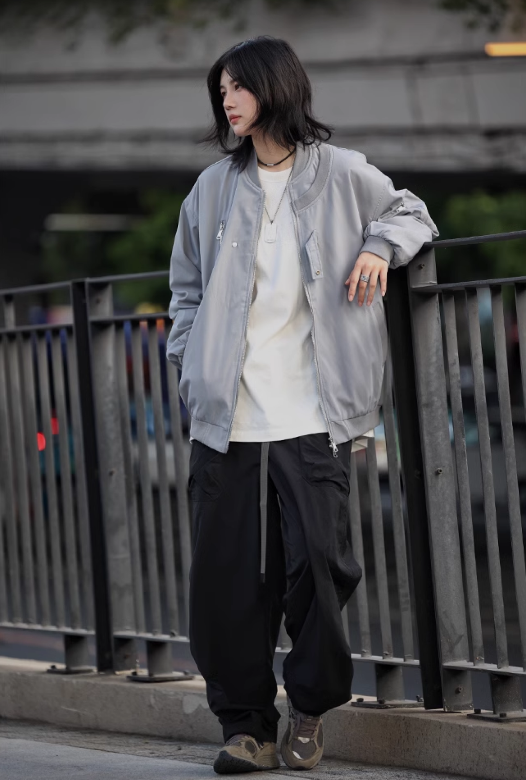 オーバーサイズワイドパンツ M0886