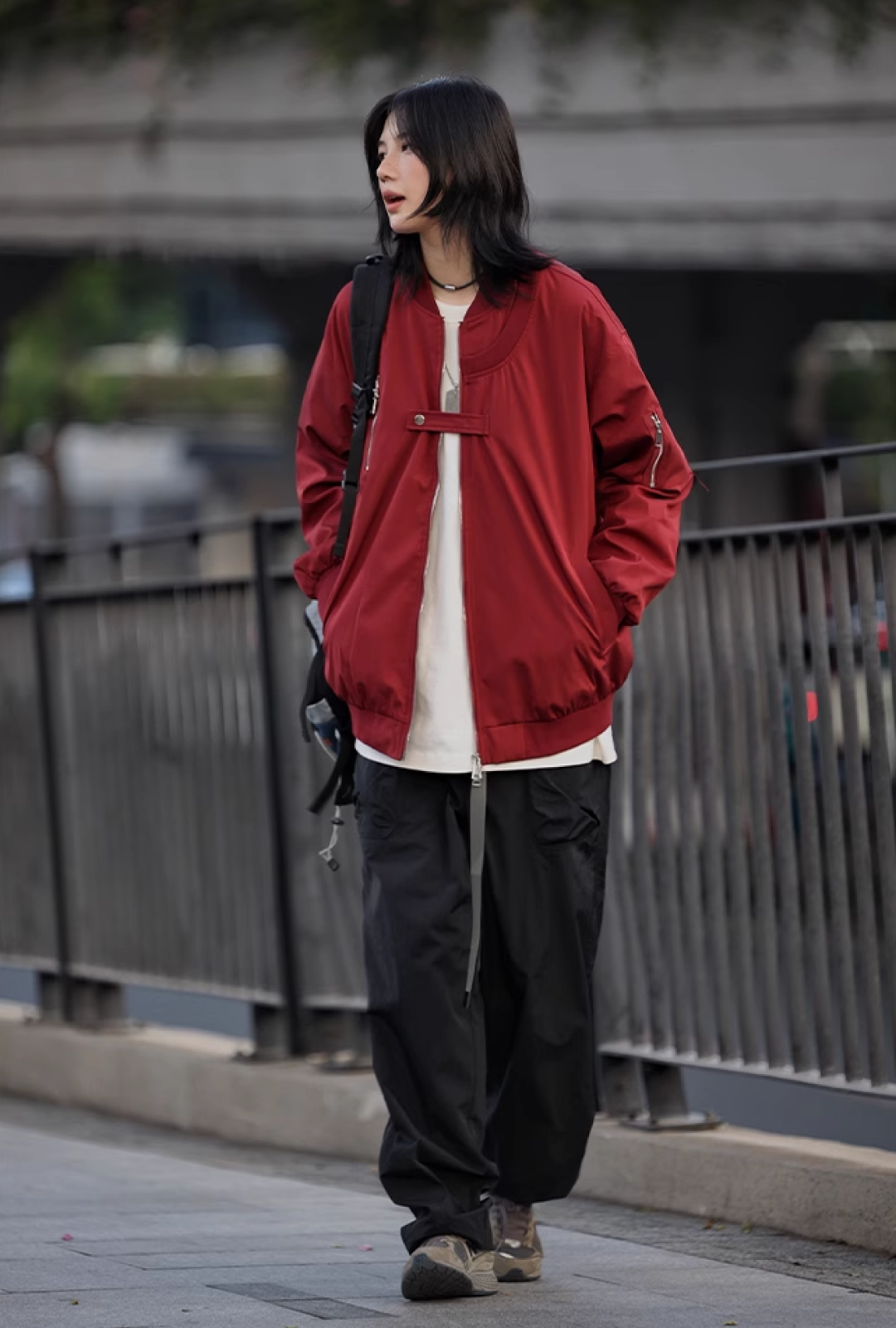 オーバーサイズワイドパンツ M0886