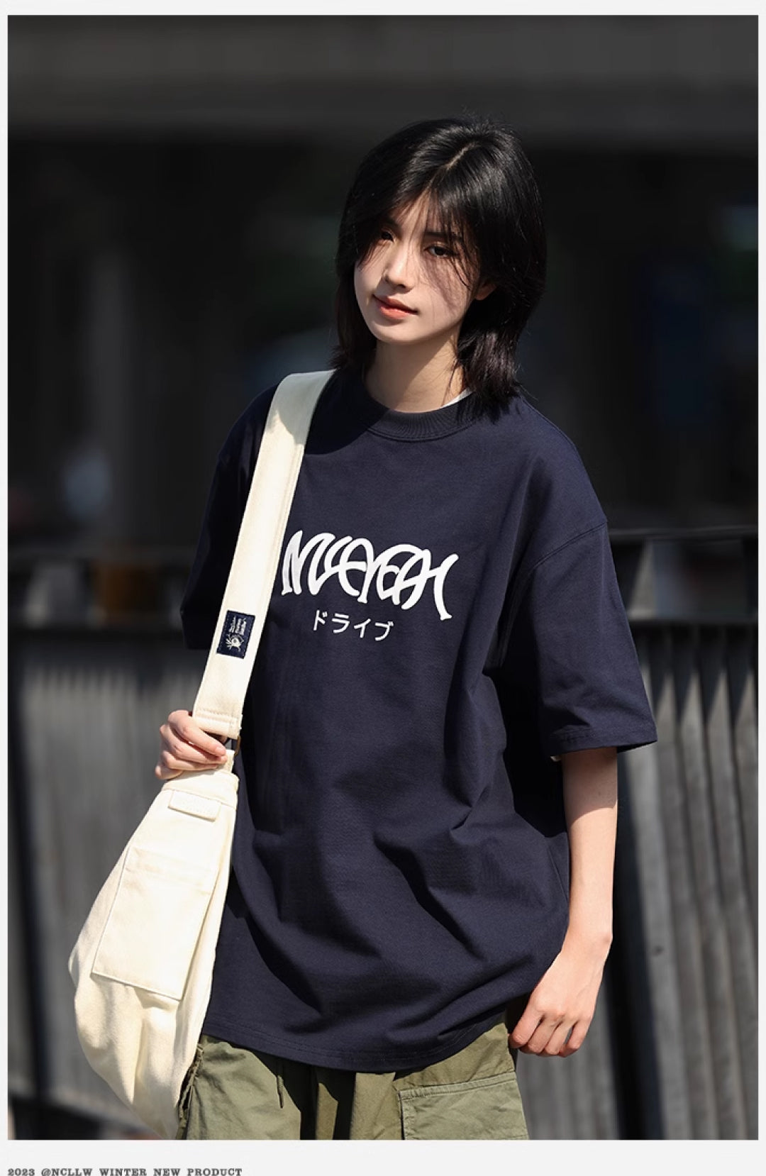 ベーシックカジュアルコットン半袖Tシャツ M1081