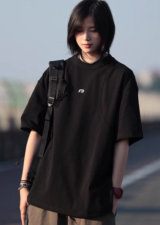 シンプルデザイン半袖Tシャツ M1111